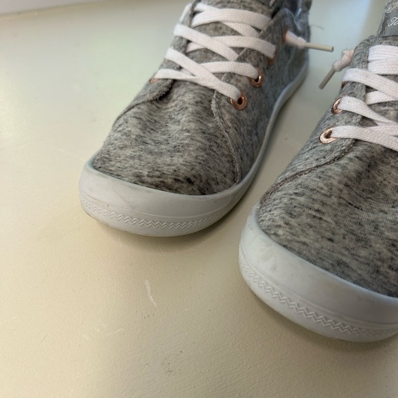 TOMMY BAHAMA No Tie Cozy Gray MEMORY FOAM Sneaker SHOES Womens Size 8 - Picture 6 of 10